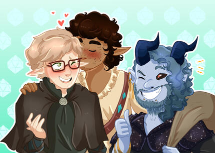 Amzahr w/ Vallin and Cassius by SugerAndSpace